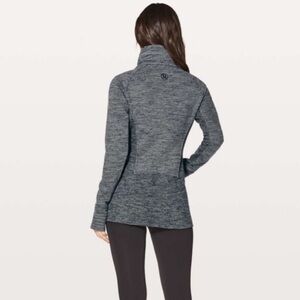 Lululemon Radiant Jacket II Size 4 Heathered Core Dark Gray W4BEQS